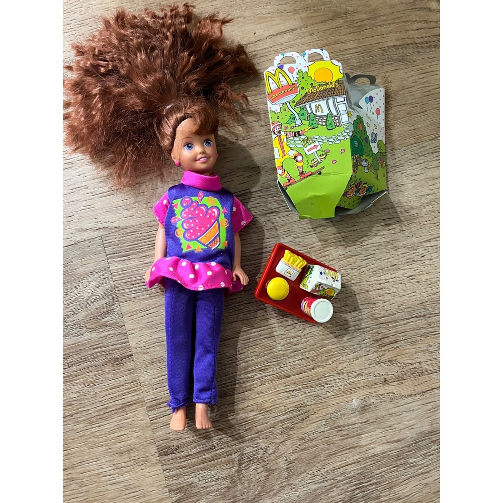 Vintage 1993 Barbie McDonalds Fun Stacie Doll with Accessories and Box 11474
